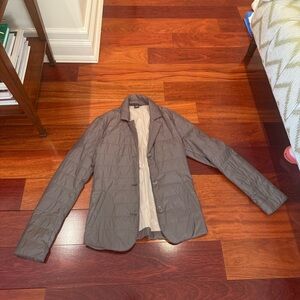 Eleventy Taupe Women's Puffer Jacket